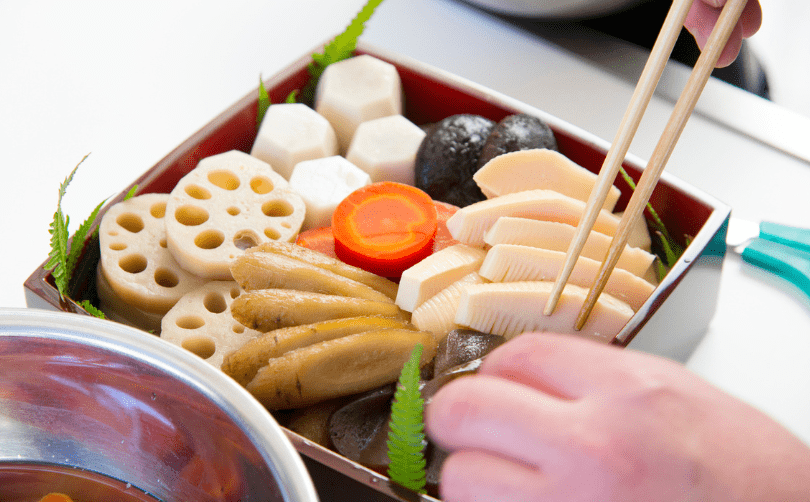 おせち料理にたけのこが入っている意味とは?