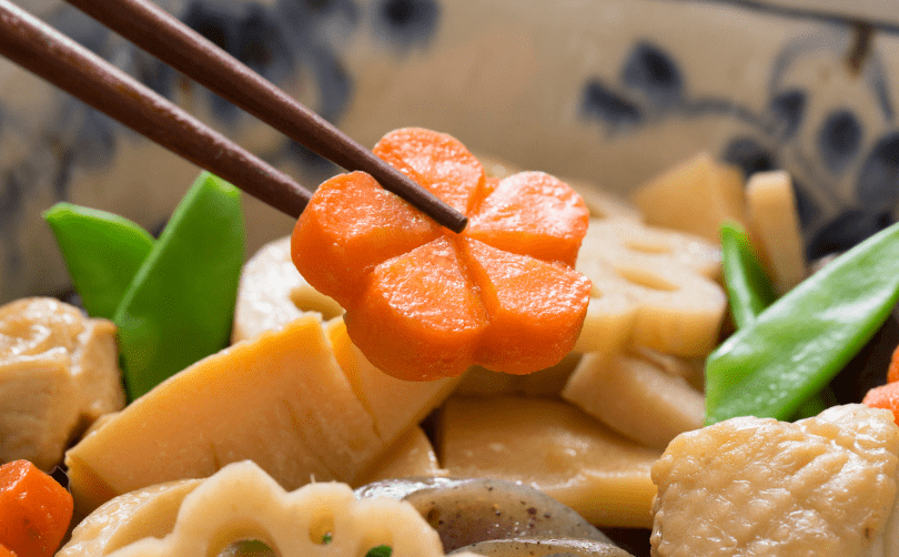 おせち料理に人参が入っている意味とは?